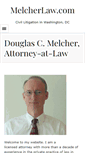 Mobile Screenshot of melcherlaw.com