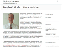 Tablet Screenshot of melcherlaw.com